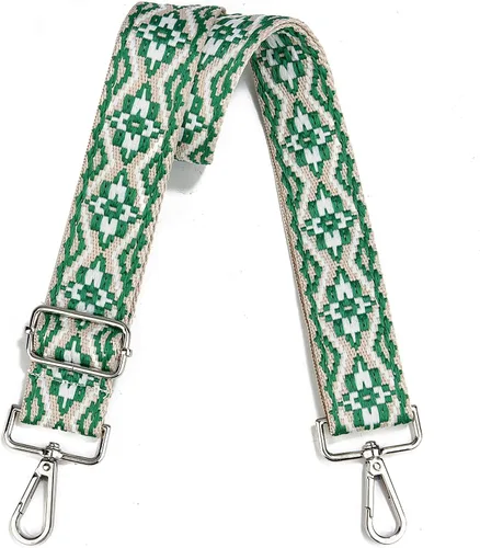 Miniatura 47 de Correa de Bolso Ancha Correa de Hombro Ajustable Correa de Repuesto Cruzada Correa de Bolso de Hardware Plateado