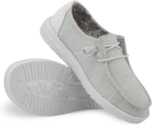 Miniatura 57 de Hey Dude Wendy - Zapatos de mujer, mocasines sin cordones para mujer, cómodos y ligeros