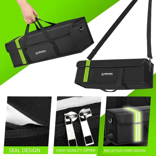 Miniatura 4 de ImnBest Bolsa de batería Ebike, resistente al fuego, impermeable y a prueba de explosiones, bolsa de seguridad Lipo para almacenamiento, transporte