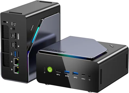 Miniatura 10 de GMKtec PC para juegos, K11 AMD Ryzen 9 8945HS (8C/16T, hasta 5.2 GHz), 32 GB DDR5 RAM 1 TB Mini PC computadora de escritorio, Oculink, Dual NIC