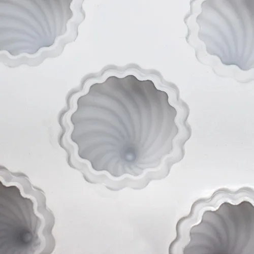 Miniatura 9 de Molde de silicona para pastel de cebolla y torbellino de cono para chocolate, mousse, pudín, postre, pan, utensilios para hornear decoración