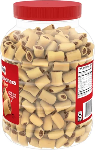 Miniatura 45 de Milk-Bone MaroSnacks Golosinas para perros pequeños con sabor a tocino con médula ósea, 40 onzas (paquete de 2) (el diseño del empaque puede variar)