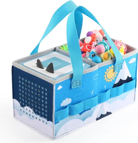 Miniatura 16 de Estuche de transporte para Tonies Starter Set y bolsa de almacenamiento para la figura Tonies, bolsa de mano para el hogar al aire libre