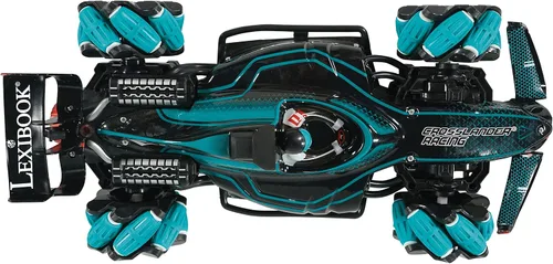 Miniatura 2 de LEXiBOOK, Crosslander® Racing, auto de carreras de control remoto, Fórmula 1, hasta 10 km/h, efectos de luz y sonido, chorro de humo, control remoto