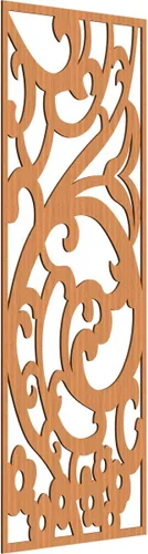 Miniatura 147 de Bridgewater - Paneles de pared decorativos de madera con calado, 9 3/8 pulgadas de ancho x 24 3/8 pulgadas de alto x 1/4 de alto, nogal