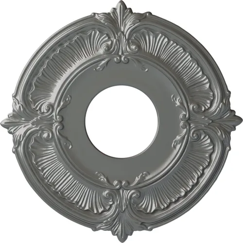 Miniatura 44 de Ekena Millwork CM12ATCGS Medallón de Techo Attica (Se Adapta a Doseles de hasta 3 1/2"), Pátina Verde Cobre Pintada a Mano