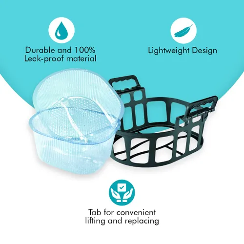 Miniatura 5 de Footsie - Revestimientos de baño desechables originales para pedicura, 100