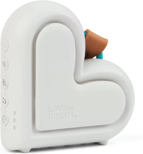 Love to Dream Máquina de dormir, máquina de ruido blanco para bebé para dormir y relajarse, terapia de ruido con 9 sonidos relajantes para dormir