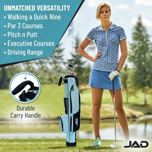 Miniatura 7 de Sunday - Bolsa de golf de alta calidad para todos los días con soporte para hombres, mujeres y mujeres, ultraligera, fácil de transportar bolsa