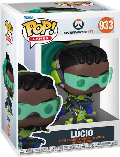 Funko POP! Games: Overwatch 2 - Lúcio - Overwatch - Figura de vinilo coleccionable - Idea de regalo - Producto oficial - para niños y adultos - Fans