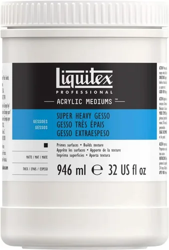 Miniatura 8 de Liquitex Basics Tubo mediano de Gesso para aplicación en superficies, 8.5 onzas, Blanco, 16 onzas