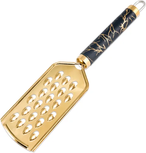 Miniatura 12 de Rallador de queso profesional, rallador de queso de acero inoxidable dorado de mano, rallador de manivela de mano, prácticos utensilios de cocina