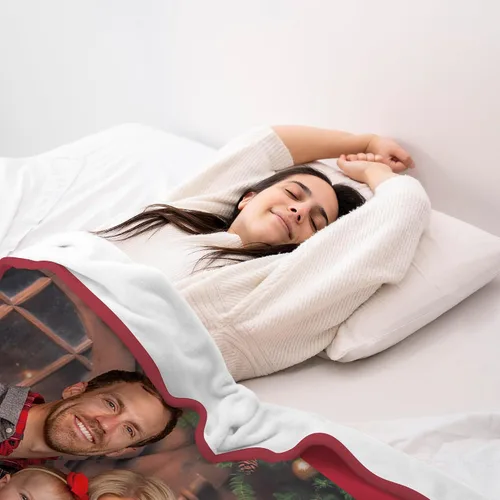 Miniatura 3 de Yofair envía al día siguiente, manta personalizada con foto, regalos personalizados para mamá, papá, manta con foto personalizada, regalos