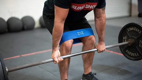 Miniatura 7 de Bandas de resistencia Mark Bell Sling Shot Hip Circle para hacer ejercicio (Nivel 2)