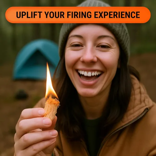Miniatura 2 de Arrancadores de fuego para estufas de leña - Paquete XXL de 100 iniciadores de fuego de carbón y madera para ignición rápida - Kit confiable
