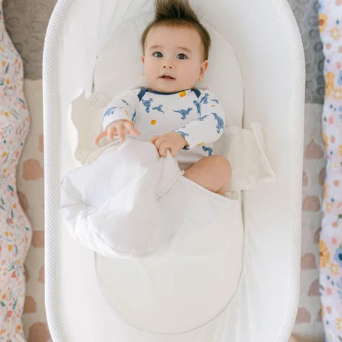 Miniatura 3 de Happiest Baby SNOO Saco de Dormir Comforter - Manta Envolvente de Algodón Orgánico - Diseñado por Doctores Promueve el Desarrollo Saludable