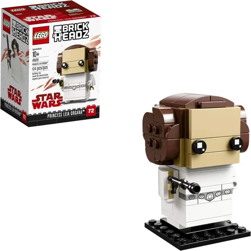 LEGO 6225350 Brickheadz Princess Leia Organa 41628 Kit de construcción, multicolor