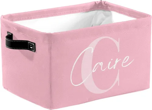 Miniatura 29 de Cesta de regalo personalizada con nombre, caja de juguetes de almacenamiento personalizada para niños, organizador de cubos de almacenamiento