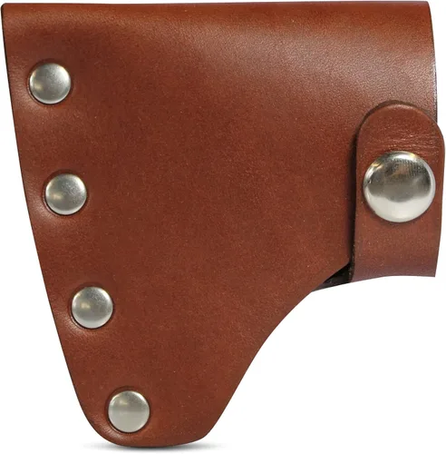 Miniatura 5 de American Bench Craft - Funda de hacha de piel - Compatible con modelos de hacha deportiva ESTWING E14A y E24A - Cubierta de hacha de piel de grano