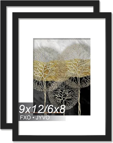 Miniatura 43 de Fxojyvo Marco de Fotos de 4x6, Muestra Foto de 3.5x5 con Paspartú o 4 x 6 Sin Paspartú, Liviano y de Alta Transparencia Marco de 4 por 6 para Pared