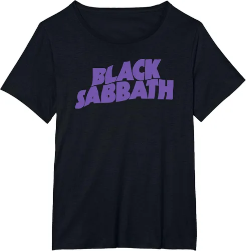 Miniatura 17 de Black Sabbath Camiseta con logotipo morado
