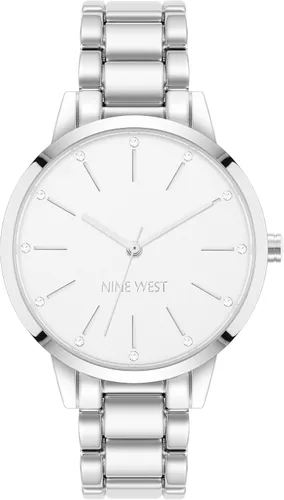 Miniatura 9 de Nine West Reloj de pulsera con detalles de cristal para mujer