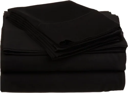Miniatura 4 de Ropa de cama de algodón egipcio Satén Solid Patrón 1000 hilos 6 pcs hoja de cama Set 100% algodón egipcio de clase alta, sólido, 15 inches Deep Beige