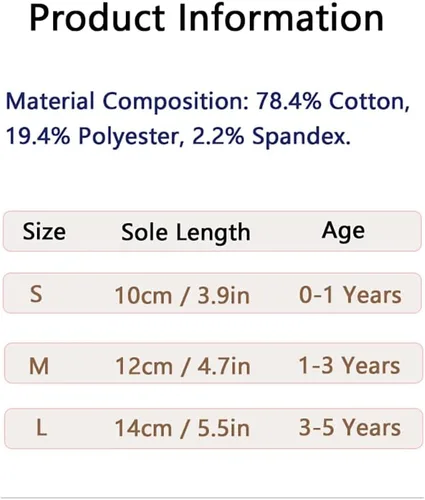 Miniatura 5 de Calcetines antideslizantes de algodón para bebé, estilo tobillo para niñas y niños, niños pequeños, 5 pares