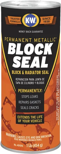 K&W 401016 Sello de Bloque Permanente Metallic™ para Bloque y Radiador - 16 onzas