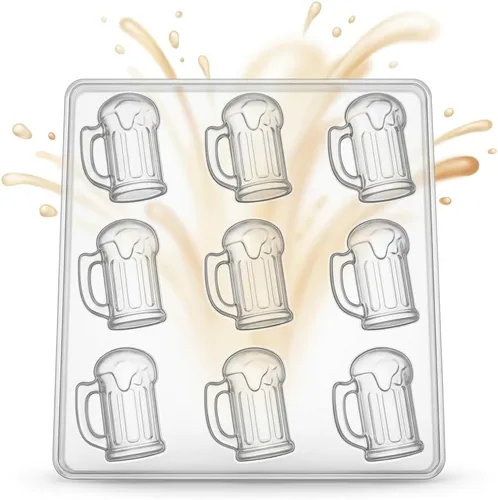 Miniatura 5 de Taza de cerveza pequeño molde de caramelo de chocolate 1228