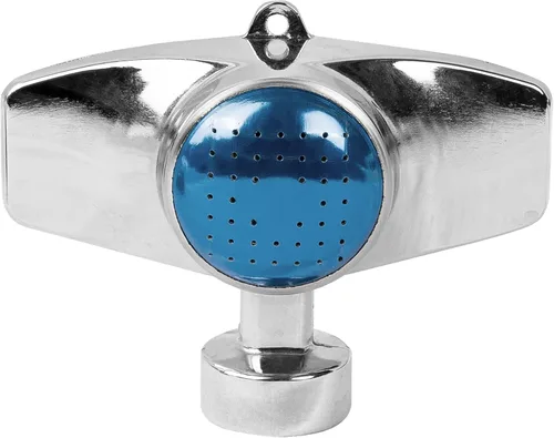 Hourleey Rociador de Punto de Metal de 360 Grados, Rociadores de Césped para Patio, Rociador de Patrón Circular con Flujo de Agua Suave para Áreas