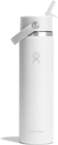 Miniatura 16 de Hydro Flask Botella de agua – Acero inoxidable aislado – Tapa flexible con popote de boca ancha, antiderrames, a prueba de fugas y recargable en 32