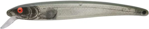 Miniatura 44 de Bomber Señuelos Long A Slender Minnow Jerbait Señuelo de Pesca a rayas (Baby Striper)
