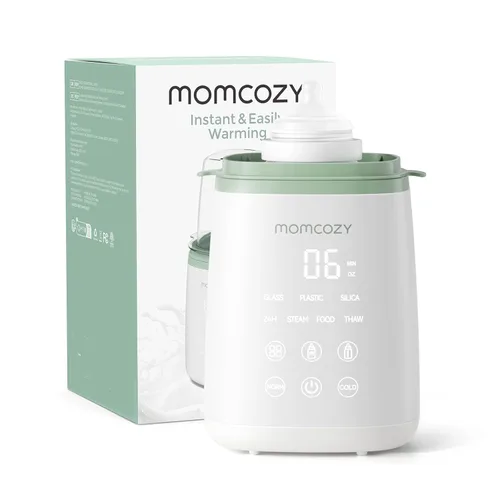 Miniatura 10 de Momcozy Calentador de Biberones, Calentadores de Biberones Rápidos para Todos los Biberones con Temporizador, Control Preciso de Temperatura