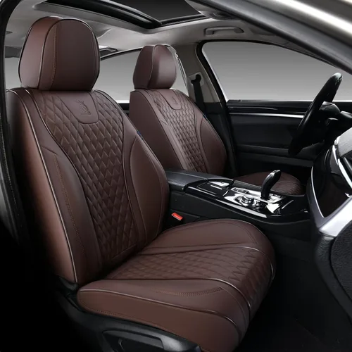 Miniatura 14 de Doogo Fundas de asiento de automóvil, fundas de asiento delantero para automóviles, protector universal de asiento de automóvil, fundas de asiento