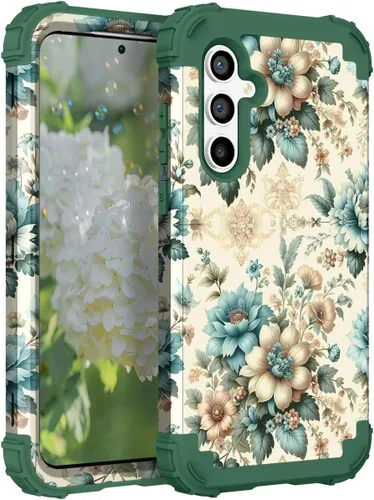Miniatura 15 de Hocase Funda para Galaxy S20 FE 5G, Protección resistente a prueba de golpes, goma de silicona suave + parachoques de plástico duro, funda