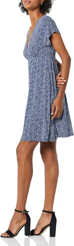 Miniatura 3 de Tienda Essentials Surplice Vestido de mujer, disponible en talla extragrande