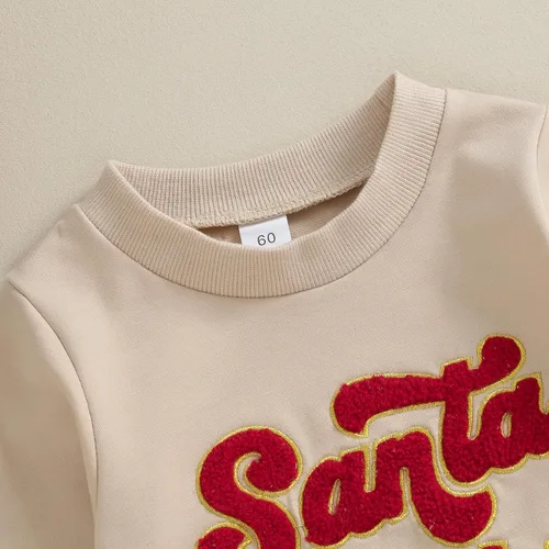 Miniatura 4 de Fernvia Traje de Navidad para bebé recién nacido, mameluco de Navidad con volantes, mono de una pieza para otoño