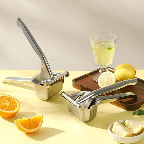 Miniatura 8 de Exprimidor de cal resistente, exprimidor de limón de acero inoxidable, exprimidor de limón de mano, manual de exprimidor, prensa de limones