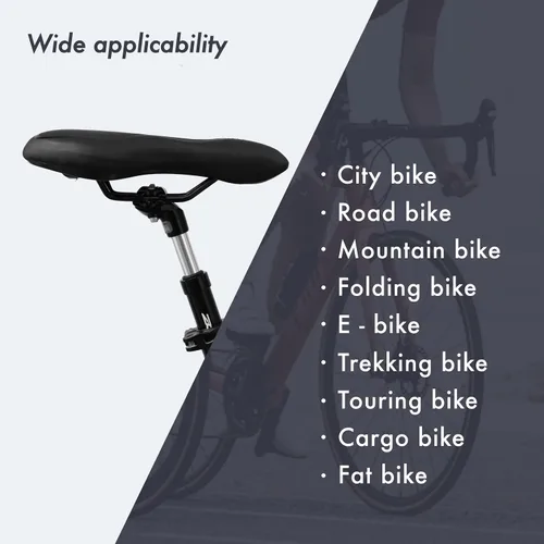 Miniatura 7 de DJC Bike Suspensión Tija Amortiguador Amortiguador Poste 27,2 30,9 1.244 in, Cuerpo de Aluminio Ligero