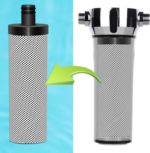 Miniatura 5 de Water Fiter - Filtro de cabezal de ducha AQUAYOUTH 2.0, sistema de filtro de cabezal de ducha de carbono, elimina metales pesados y cloro