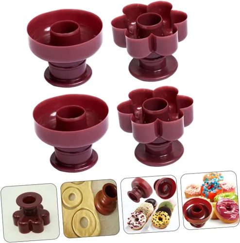 Miniatura 4 de 4 moldes de donas multifunción gruesos y redondos para hornear donas para el hogar, herramientas de cocina para hacer deliciosas donas