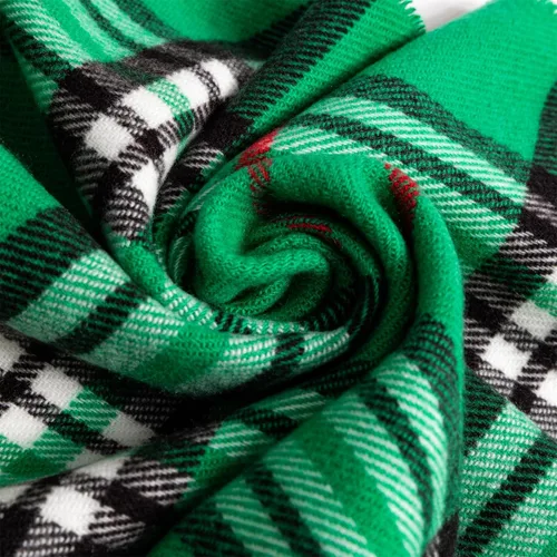 Miniatura 2 de Bufanda para hombre y mujer, bufanda de cuello de cachemira, bufanda de invierno a cuadros, bufanda de otoño más suave, clásica, cálida