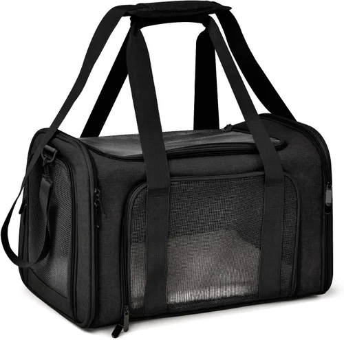 Transportador Henkelion para Gatos y Perros Portador de Mascotas para Gatos / Perros Pequeños / Medianos Cachorros (Hasta 15lbs), Portador de Perros