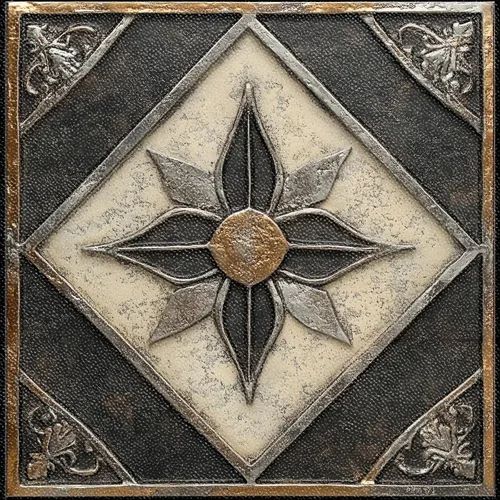Miniatura 8 de HOMETITUTE 10 piezas 12x12 pulgadas Azul floral nórdico patrón de silueta azulejos de piso de despegar y pegar removibles autoadhesivos adhesivo