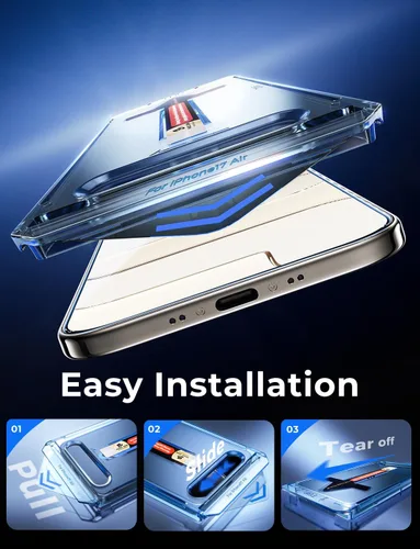 Miniatura 14 de MAGIC JOHN Paquete de 2 protectores de pantalla para iPhone SE 3/SE 2 (edición 2022/2020), vidrio templado para iPhone 7/8/6, eliminación automática