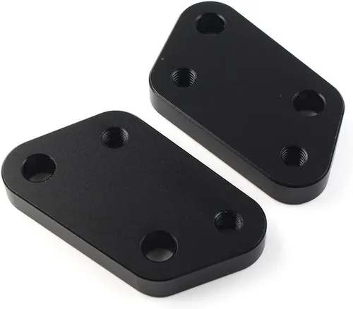Miniatura 2 de FSFY - Placa de montaje para estribera trasera ajustable para Suzuki Gixxer 250 SF 2020-2021, negro