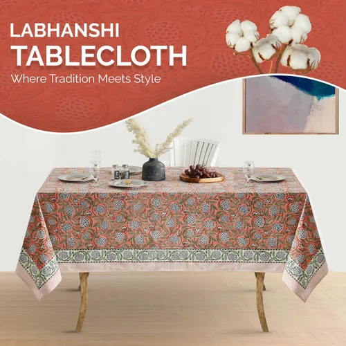 Miniatura 4 de Labhanshi Mantel redondo de 108 pulgadas, 108 pulgadas, 10 plazas y rectangular, 72 x 135 pulgadas, mantel de 10 plazas para cocina, mesa