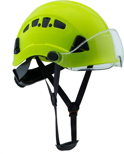 Miniatura 11 de Casco de seguridad – Casco aprobado por ANSI Z89.1 ajustable – Suspensión de trinquete de 6 puntos y cascos OSHA