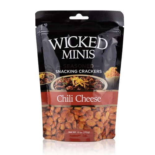 Miniatura 13 de Wicked Minis - Galletas de sopa y ostras, mini sopa inflada con sabor salado y salada, mezcla de aperitivos salados, adornos para ensalada